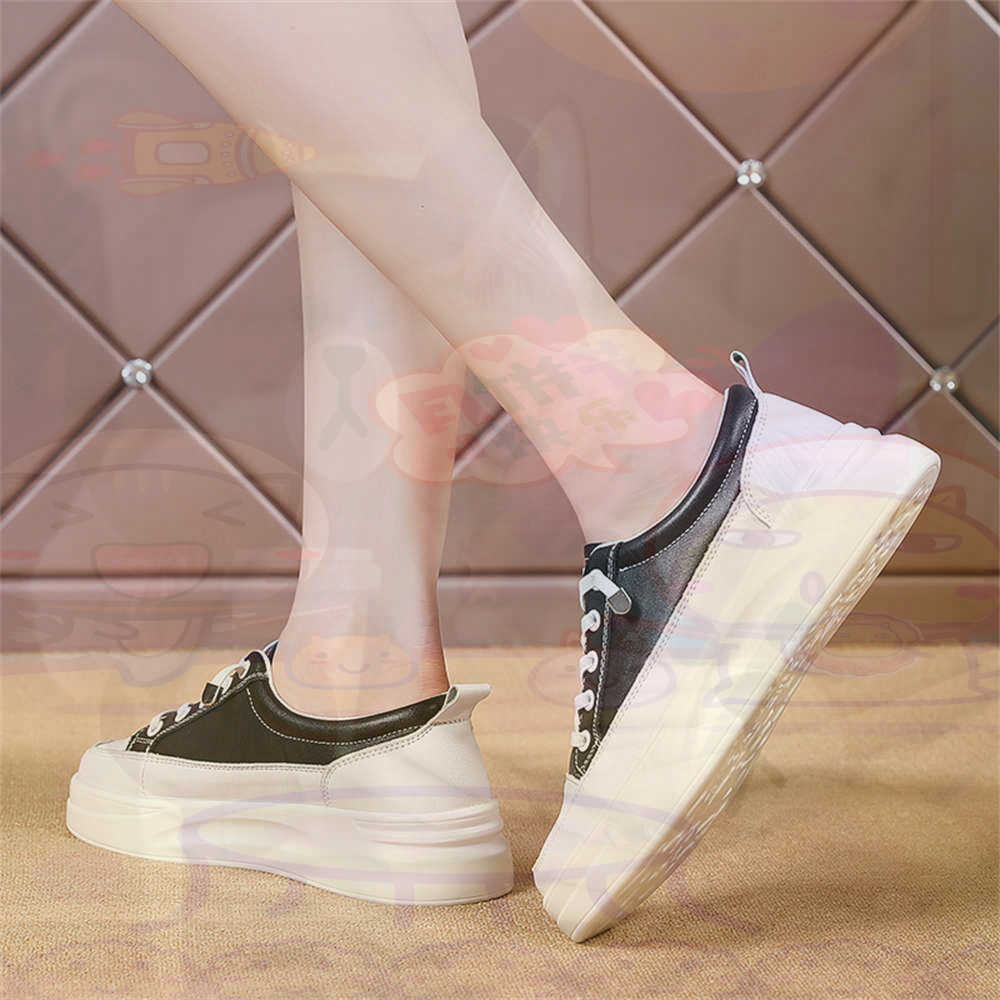 Lace-up Chunky Loafers Woman Skateboarding Sports Shoes Basket Sneakers Real Portable News Beskets Teni High-quality