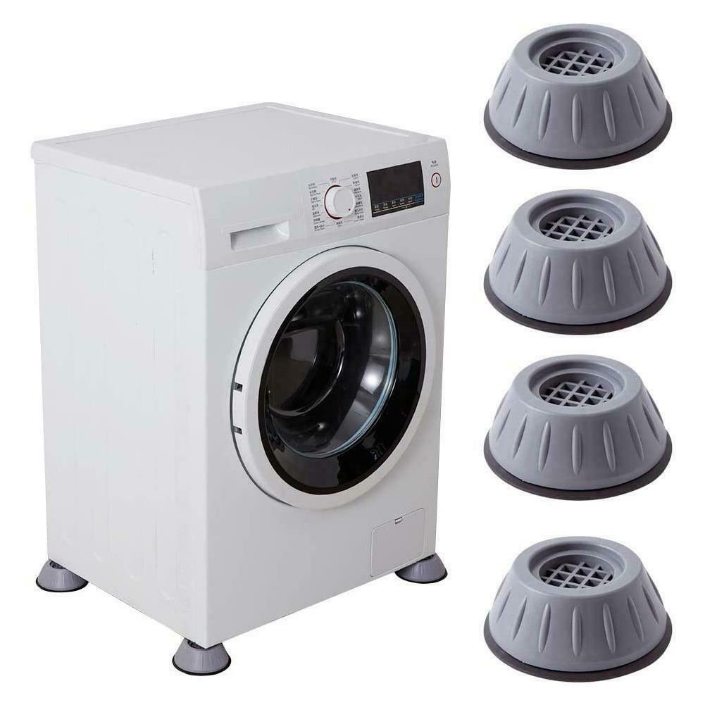 1-4Pcs Anti Vibration Feet Pads Legs Slipstop Silent Skid Raiser Mat For Washing Dryer Machine Support Dampers Stand Furniture